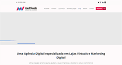 Desktop Screenshot of multiwebdigital.com.br