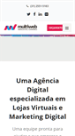 Mobile Screenshot of multiwebdigital.com.br